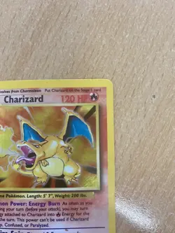 1999 Pokemon TCG Charizard 004/102 Base Set Holo Rare - Image 2