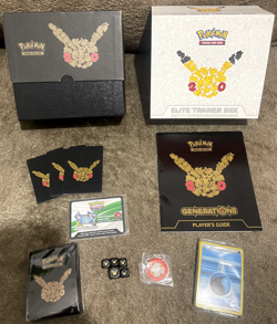 Pokemon 20th Anniversary Generations Elite Trainer Box ETB Generations No Packs - Image 1
