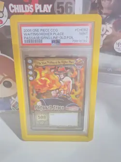 one piece Gold Rare Ace passage to the grand line psa 9 - Image 1