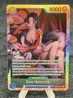 One Piece TCG - Boa Hancock PRERELEASE ENGLISH EB03-026 HEROINES SR - Near Mint - Image 1