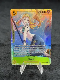 One Piece TCG - Nami PRERELEASE ENGLISH EB03-053 HEROINES SR - Near Mint - Image 1