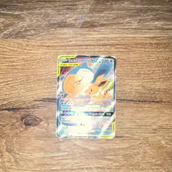 Pokemon Eevee & Snorlax GX SM169 TAG TEAM Promo Holo Card - Image 3