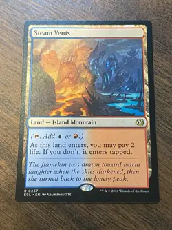 WotC MAGIC the Gathering LORWYN ECLIPSED unplayed mint rare STEAM VENTS - Image 1