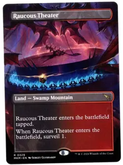 Raucous Theater Foil Borderless Murders at Karlov Manor 0329 NM MTG - Image 1