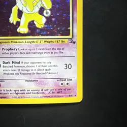 Pokemon Vintage Holo Rare Hypno 8/62 Fossil WotC 1999 - Image 4