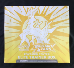 BRILLIANT STARS Pokemon Center Elite Trainer Box Sword & Shield SEALED ETB - Image 3