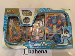Pokemon TCG Lucario VSTAR Premium Collection Box 🔥 820650851247 - Image 1