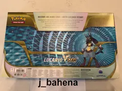 Pokemon TCG Lucario VSTAR Premium Collection Box 🔥 820650851247 - Image 2