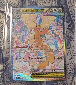 Mega Dragonite ex SIR Pokemon TCG Ascended Heroes 290/217 NM Condition Authentic - Image 1