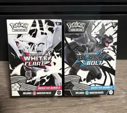 Pokemon Black Bolt & White Flare Booster Bundle Set of 2 + Pokemon Day 2026 Box - Image 1