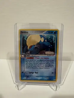 2006 Pokemon Sealeo Ex Legend Maker 43/92 Reverse Holo Stamped - Image 1
