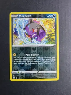 Morpeko 116/195 Pokemon TCG SW&SH Silver Tempest Reverse Holo Uncommon NM - Image 2