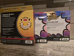 2x Pokemon Ascended Heroes 3 Pack Sticker Collection Bundles + 2026 Pokemon Day - Image 2