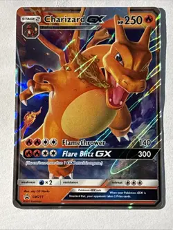 🔥Pokemon Sun & Moon Promos Charizard GX SM211 Black Star Promo Hidden Fates - Image 1