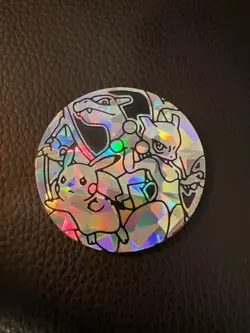 - Pokemon Battle Academy Charizard/Pikachu/Mewtwo JUMBO COIN - Image 1