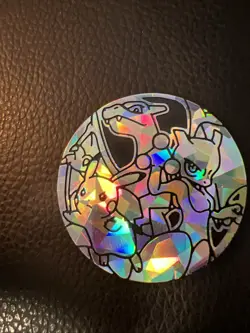 - Pokemon Battle Academy Charizard/Pikachu/Mewtwo JUMBO COIN - Image 3