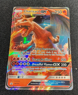 ULTRA RARE Charizard GX SM195 Black Star Promo Pokemon Detective Pikachu HP - Image 1