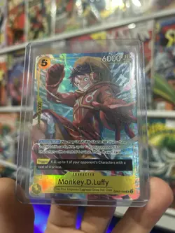 One Piece 500 Years in the Future Monkey.D.Luffy Super Rare #OP07-109 - Image 1