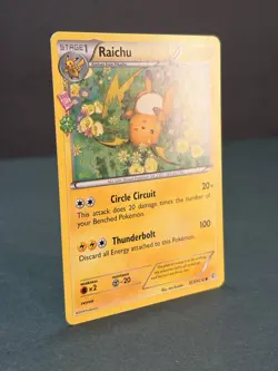 Raichu RC9/RC32 Radiant Collection Generations Pokemon Card 2016 LP - Image 3