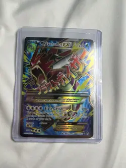 Pokemon TCG M Gyarados EX Full Art Holo Ultra Rare Card XY Breakpoint - Image 1
