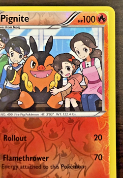 Pignite 26/113 Legendary Treasures Reverse Holo Pokemon TCG Card Near Mint NM - Image 3