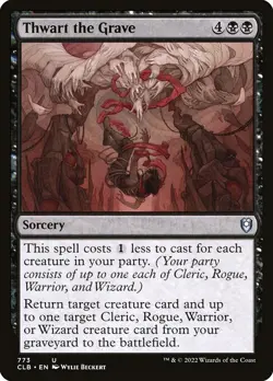 1x Thwart the Grave NM Eng MTG - Commander Legends Baldur's Gate - Image 1