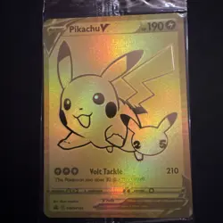 Pikachu V SWSH145 Celebrations Black Star Promo Gold NM Pokemon TCG SEALED - Image 2
