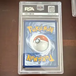 Pokemon 2023 Alakazam ex Special Illustration Rare 201/165 Holo PSA 8 - Image 3