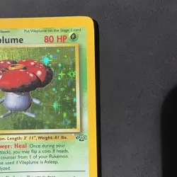 Pokemon Vintage Holo Vileplume 15/64 Jungle WotC 1999 - Image 3