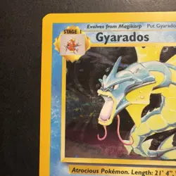 Pokemon Vintage Holo Gyarados 6/102 Base Set Wizards Of The Coast 1999 - Image 2