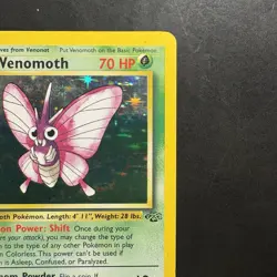 Pokemon Vintage Holo Venomoth Jungle 13/64 WotC 1999 - Image 3