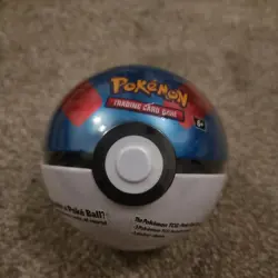 Pokemon TCG Poke Ball Tin Sealed 3 Booster Packs & Coin 2023 Trading Card Game - Image 1