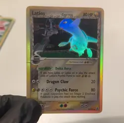 Pokemon Latios Holo Rare EX Delta Species 9/113 English Card 2005 - Image 1