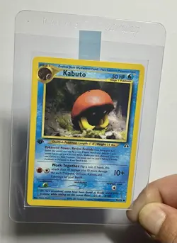 Kabuto 56/75 (NM) 1st Edition Common Neo Discovery 2002 WOTC Pokemon Card - Image 3