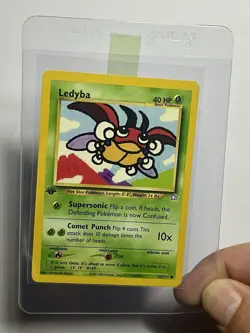 Ledyba 63/111 (NM) 1st Edition Common Neo Genesis 2002 WOTC Pokemon Card - Image 3