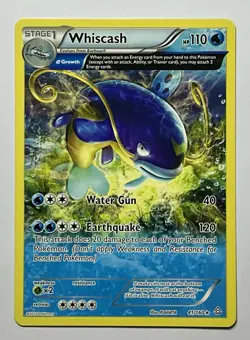 Whiscash 41/160 (LP) Rare XY Series: Primal Clash 2015 Pokemon Card - Image 1