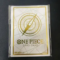 Standard Gold 70 Sleeves Japanese One Piece Card Game Official / Bandai - Image 1