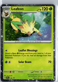 Leafeon - (Cosmos Holo) Promo SV: Scarlet & Violet Promo Cards 170 NM - Image 1