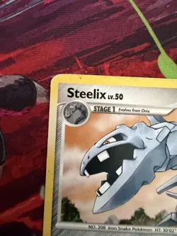 Steelix 38/130 Diamond & Pearl Base Rare Pokemon Card - Image 3