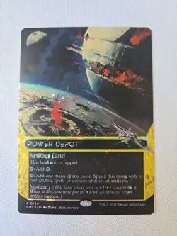 Power Depot (Borderless) (Galaxy FOIL) Edge of Eternities - MTG LP - Image 1