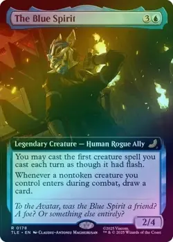 The Blue Spirit - Extended Art (Foil) (TLE) Avatar: The Last Airbender Eternal - Image 1