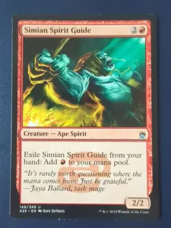 MTG Simian Spirit Guide - Masters 25 #148 - Image 1