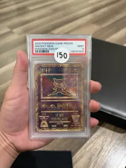 2000 POKEMON GAME MOVIE POKEMON 2000 MOVIE ANCIENT MEW PSA 9 - Image 1