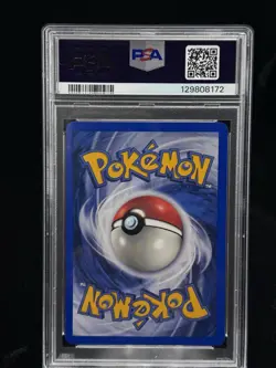 Flying Pikachu #25 Black Star Promo Pokemon League 2001 PSA 8 🎈☁ - Image 2