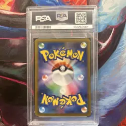 PSA 10 GEM MINT JAPANESE POKEMON 2025 Ducklett 106/086 White SV11W - Image 2