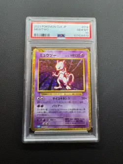 Pokemon Mewtwo #14 CLK Classic Collection Japanese PSA 10 - Image 1