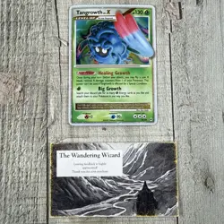 Tangrowth LV.X Level X 99/99 Pokemon Holo 2009 HP 130 Level-up HP Corners - Image 1