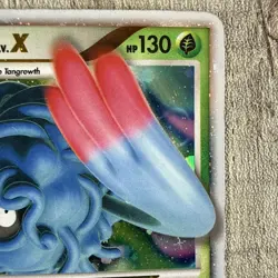 Tangrowth LV.X Level X 99/99 Pokemon Holo 2009 HP 130 Level-up HP Corners - Image 4