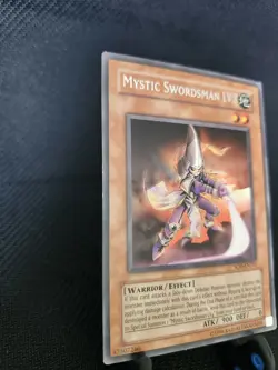 | Yugioh Mystic Swordsman LV2 SOD-EN011 Rare Soul Of The Duelist HP 🔥 | - Image 3