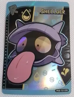Chinese Shellder - Poke Baby Holo PKB-151-090 Anime Card - Image 1